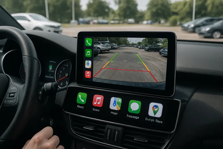 Integratie met achteruitrijcamera's