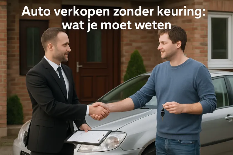 Auto verkopen zonder keuring: wat je moet weten